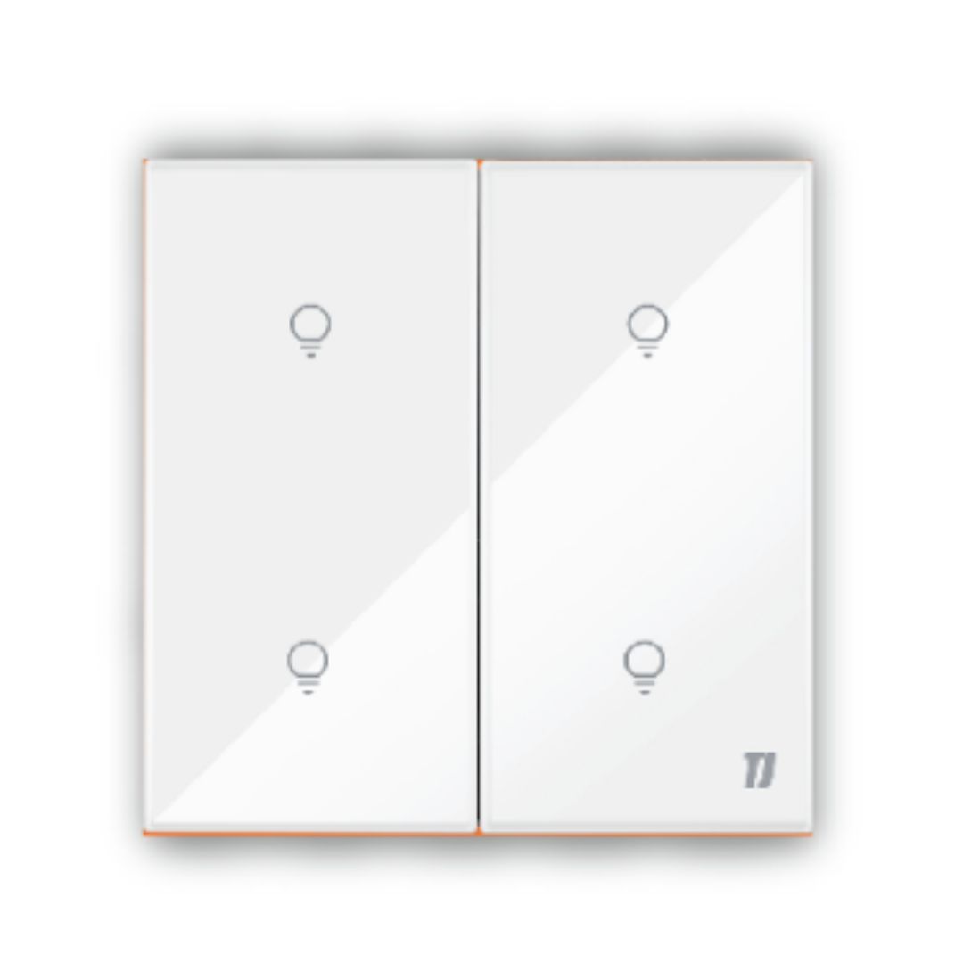 Smart 4 Gang Switch - White