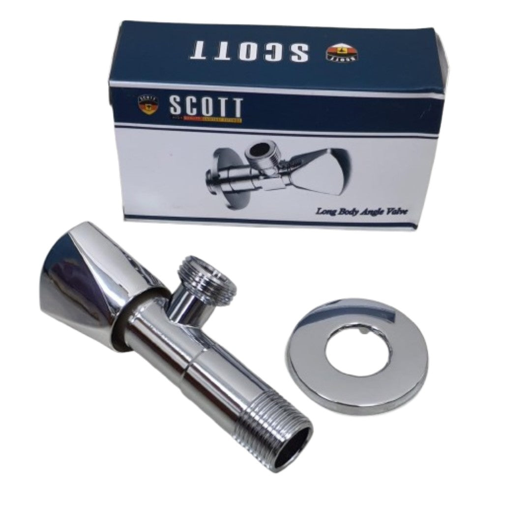 Scott Long Angle Valve 1/2' X 1/2"