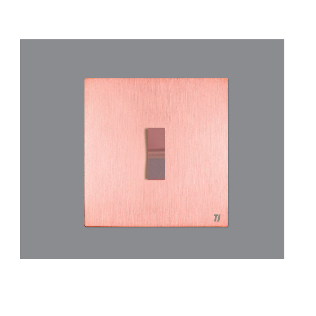 1 Gang  2 Way Switch - Rose Gold