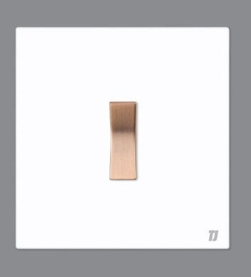 1 Gang 2 Way Switch-White