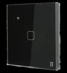 1 Gang 1 Way Smart Switch - Black