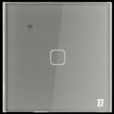 1 Gang 1 Way Smart Switch - Grey