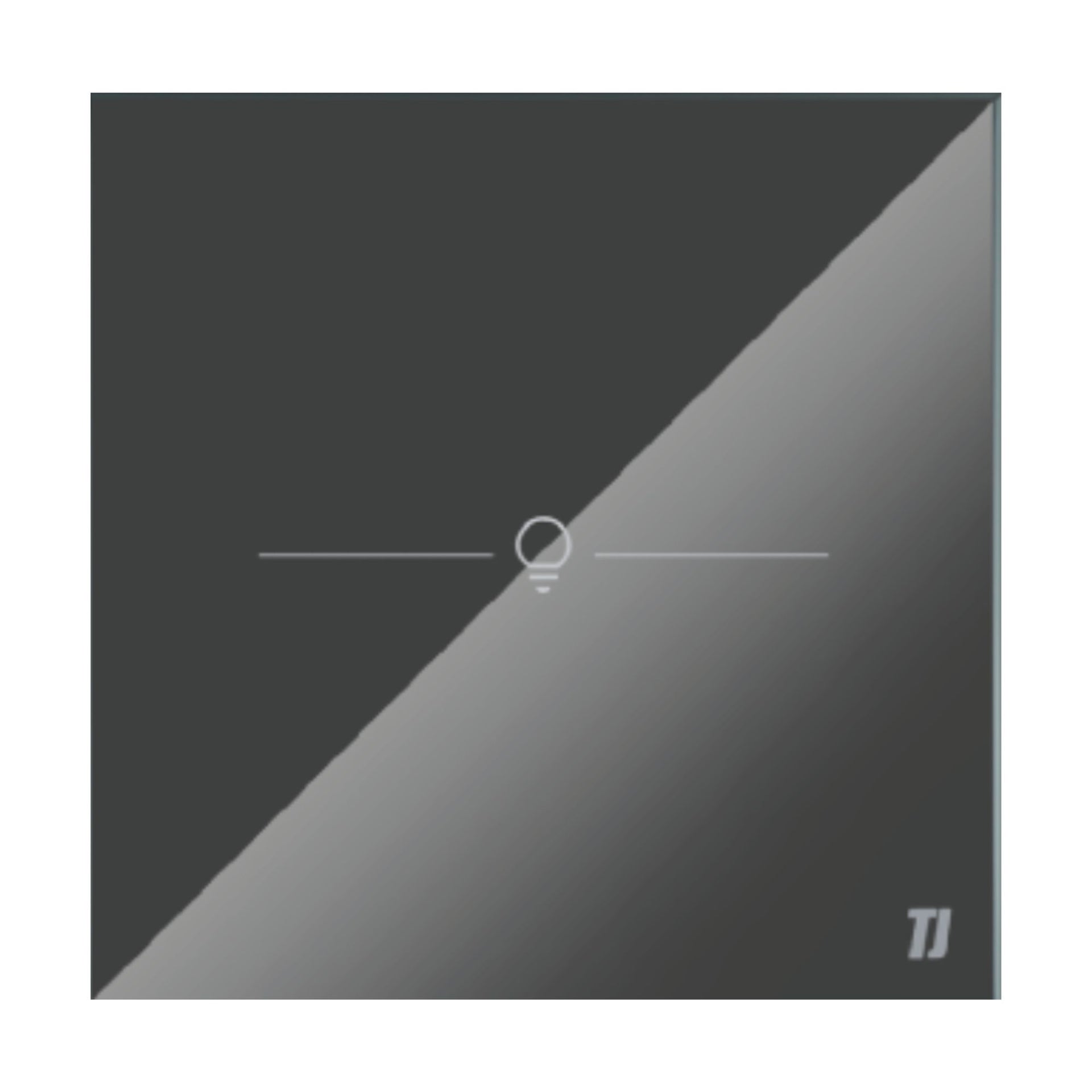 Smart  1 Gang Switch - Grey