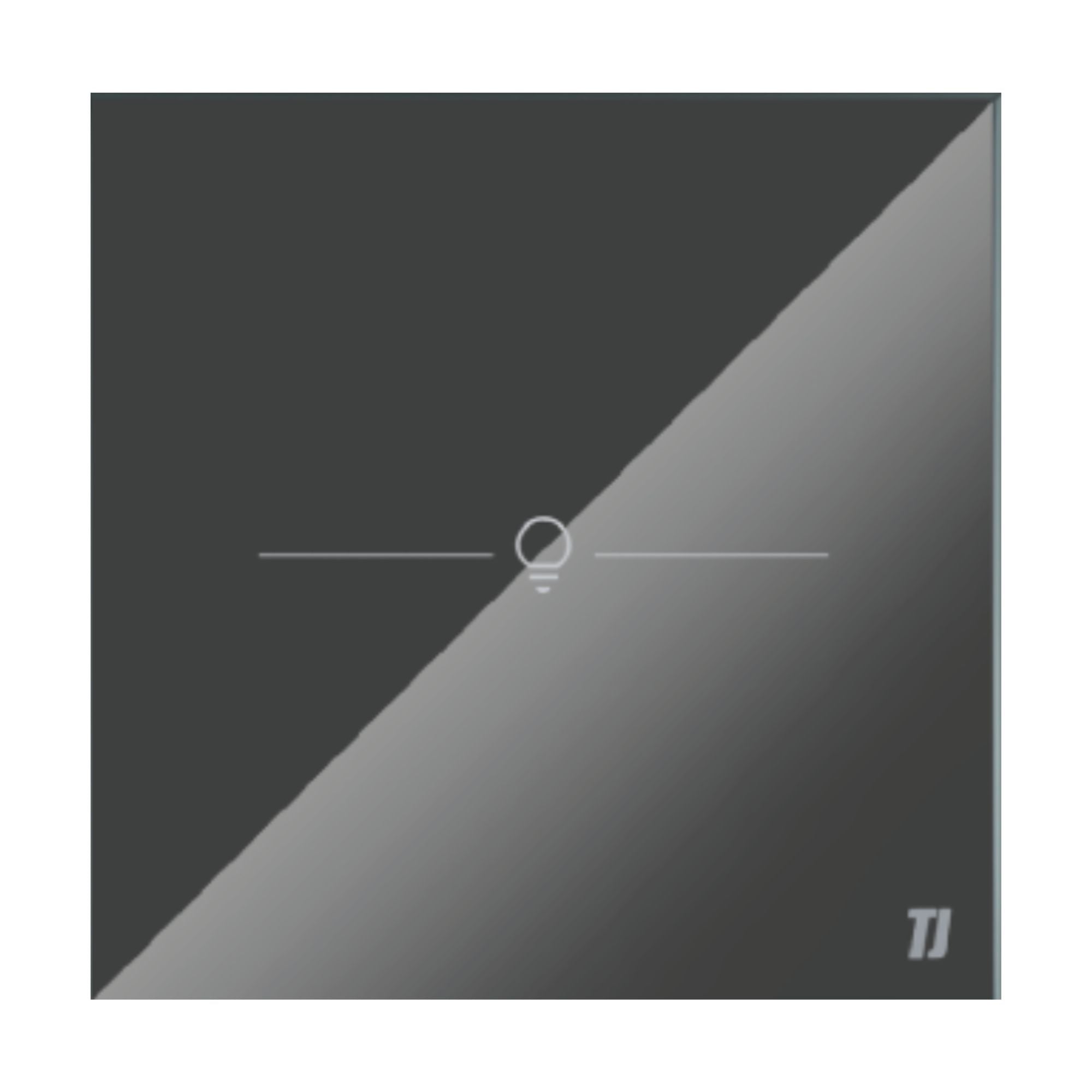 Smart  1 Gang Switch - Grey