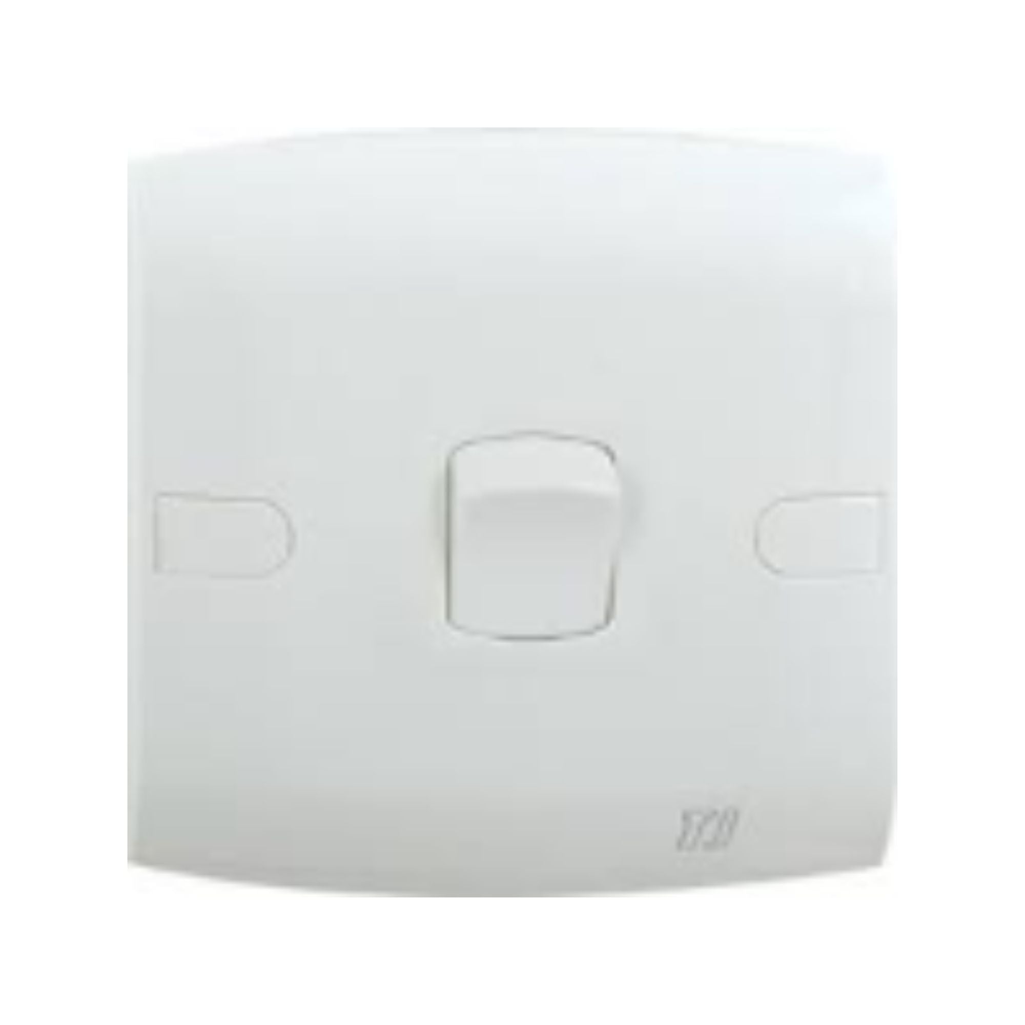1 Gang 1 Way Switch - White