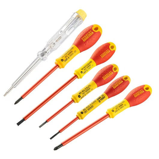 STANLEY 65443 Insulated Screwdriver 6-Piece Set