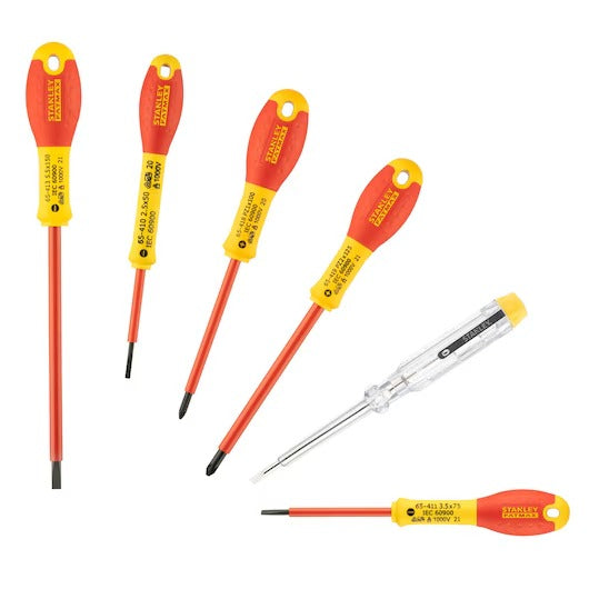 STANLEY 65443 Insulated Screwdriver 6-Piece Set