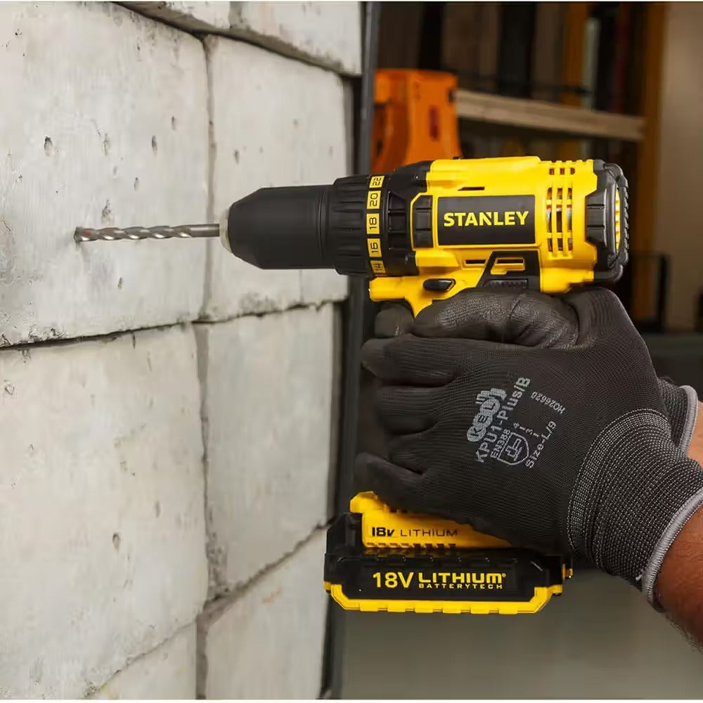 STANLEY SCD20S2K 18V Cordless Driver Drill