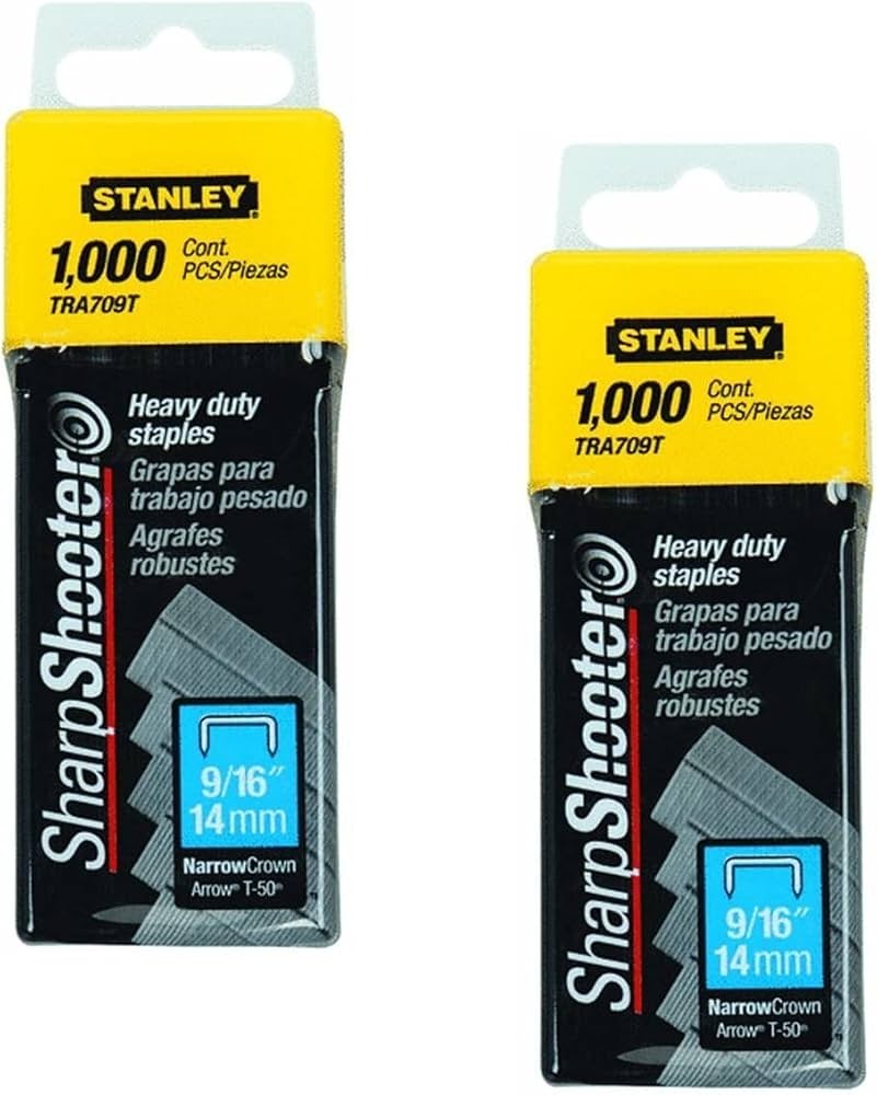 STANLEY 7-TRA709T Heavy-Duty Staples 14 mm