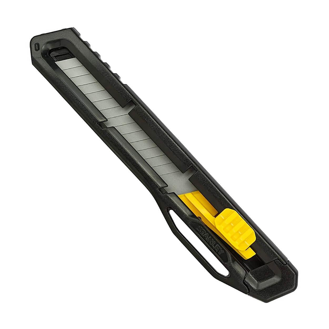 Stanley Stht10323-800 Plastic Slide Lock Snap Off Knife (Black)