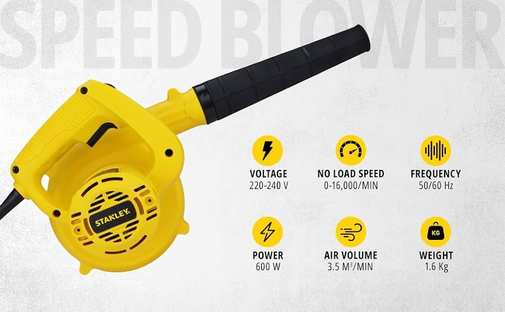 STANLEY STPT600 Variable Speed Blower 600W