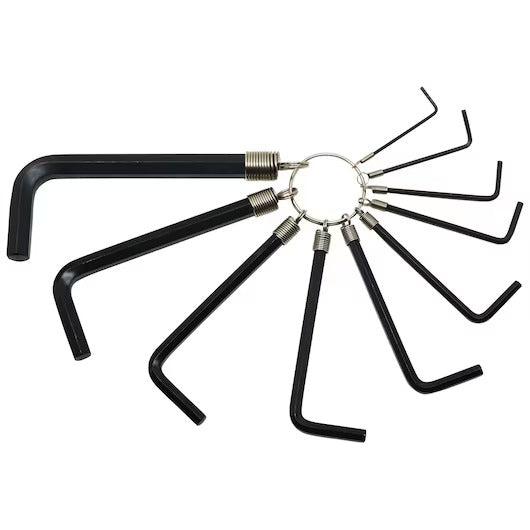STANLEY STMT69213-8 Hex Keys on Ring Set – 10 Pcs