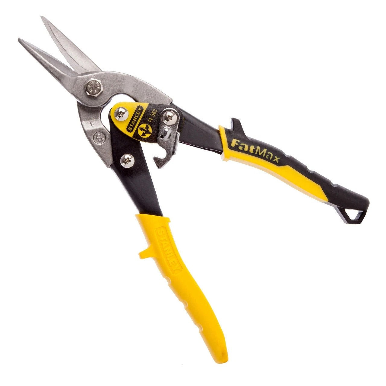 Stanley 14-563 Aviation Snip Straight (Yellow)