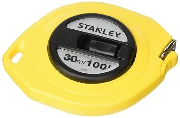 Stanley C/Case Steel Tape Measure 30M / 100FT  34-107