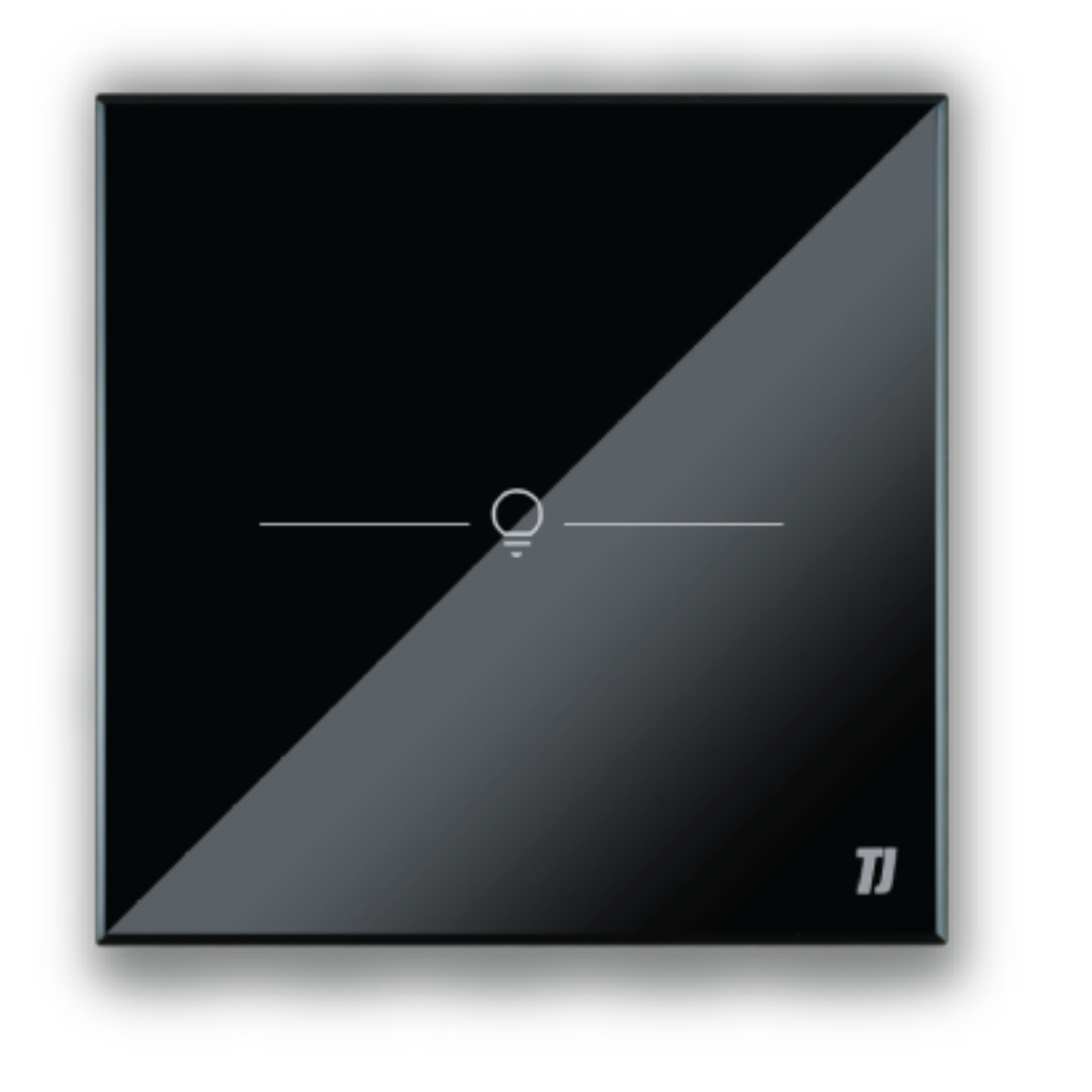 Smart 1 Gang Switch - Black