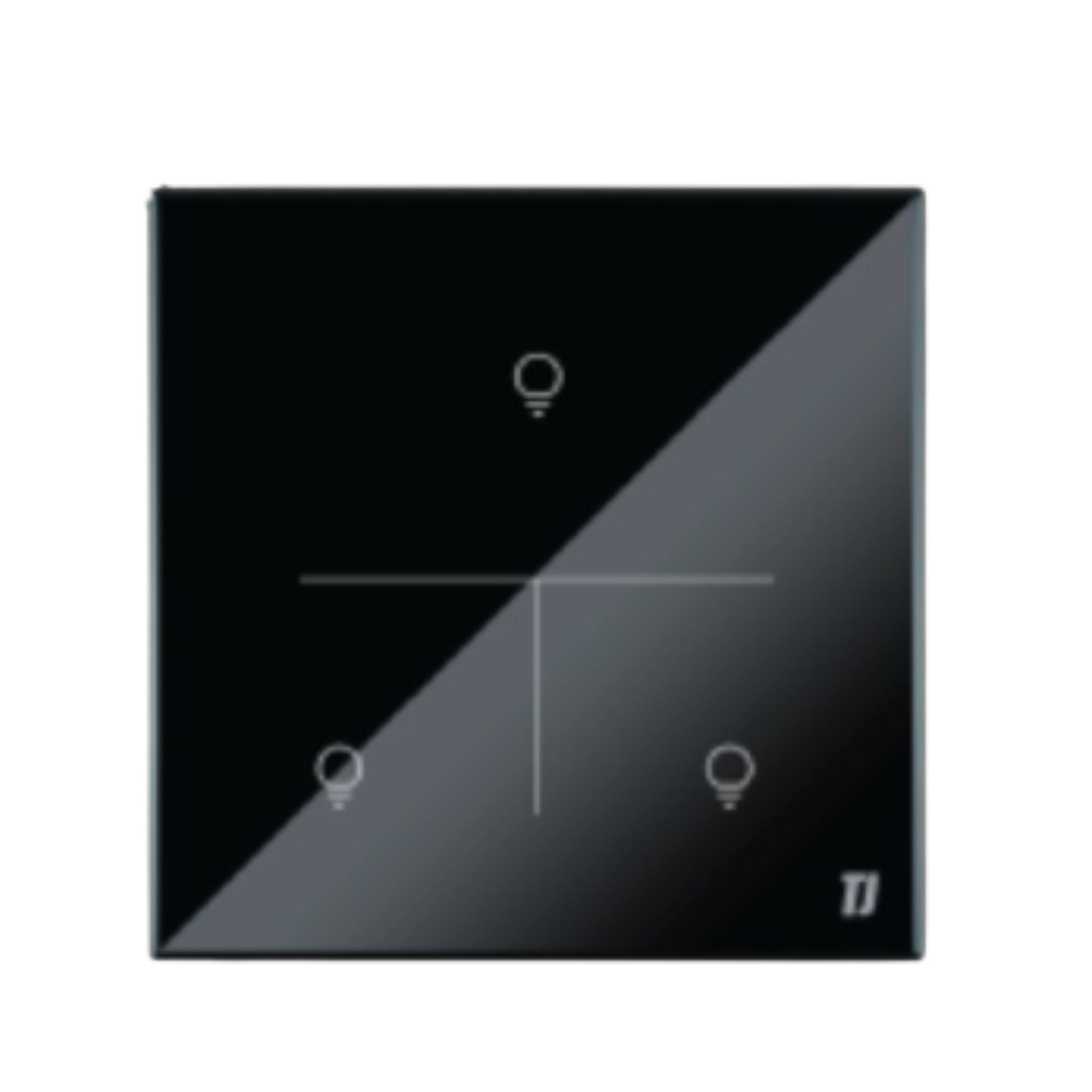 Smart 3 Gang Switch - Black