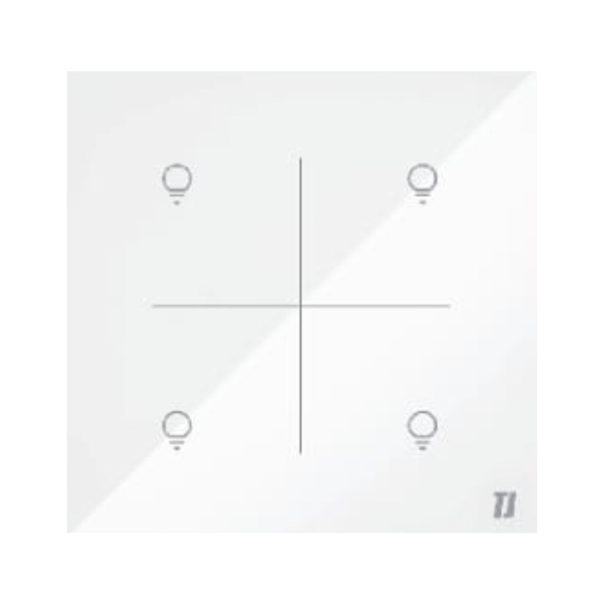Smart 4 Gang Switch - White