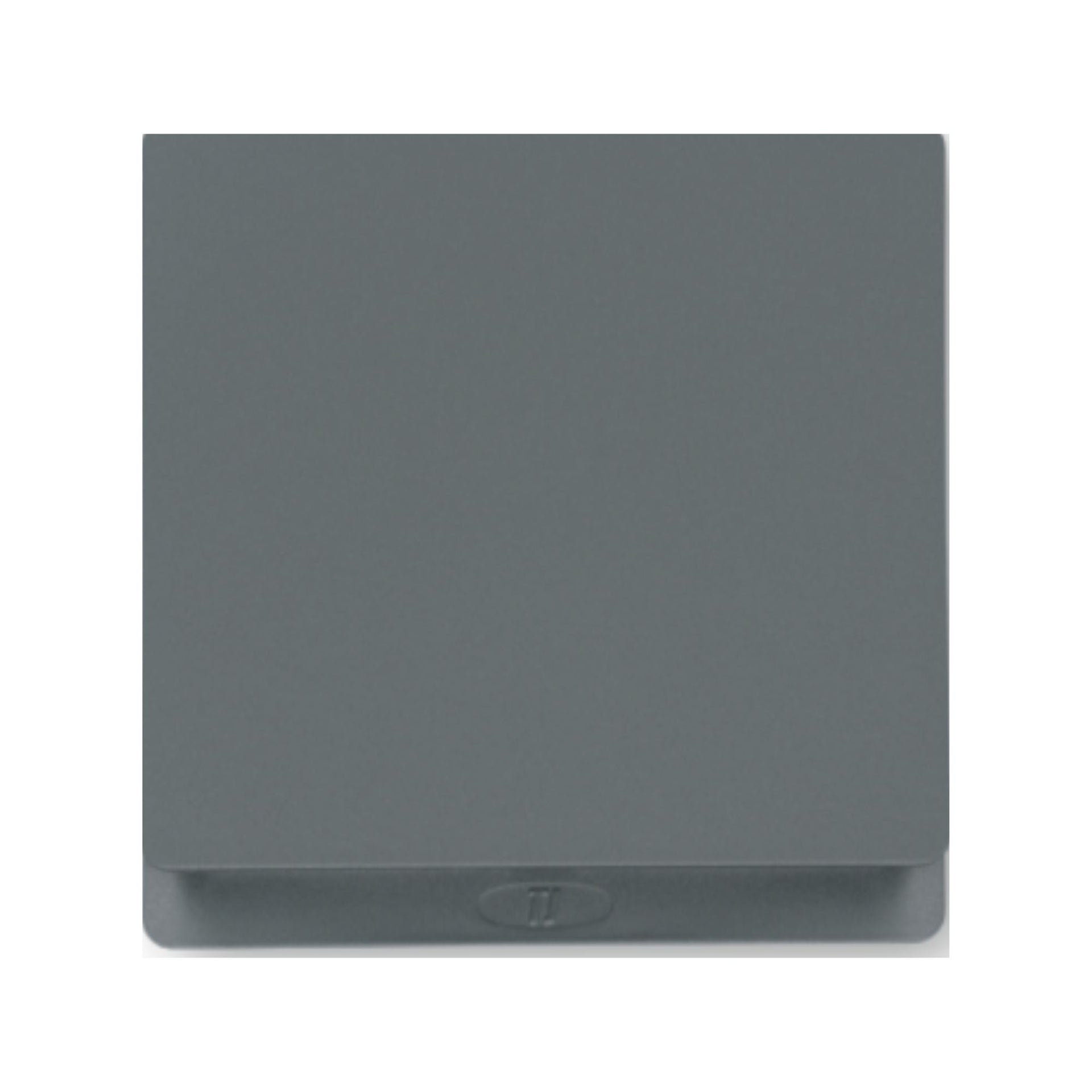 1 Gang 1 Way Switch - Grey