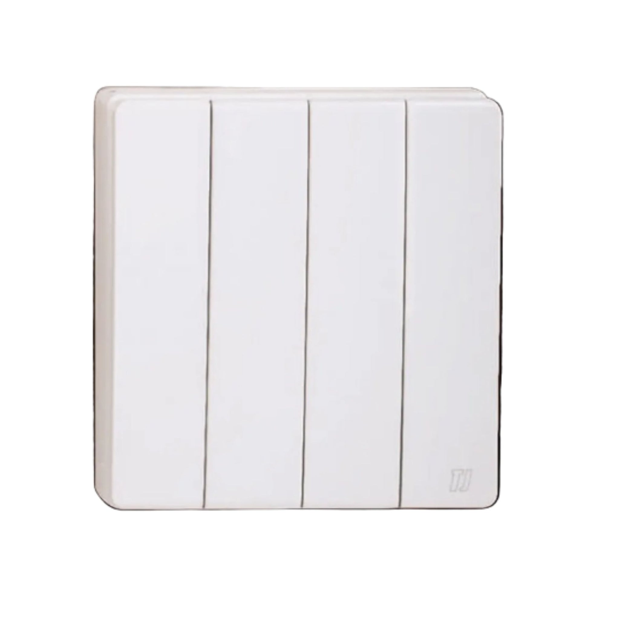 4 Gang 2 Way Switch - White