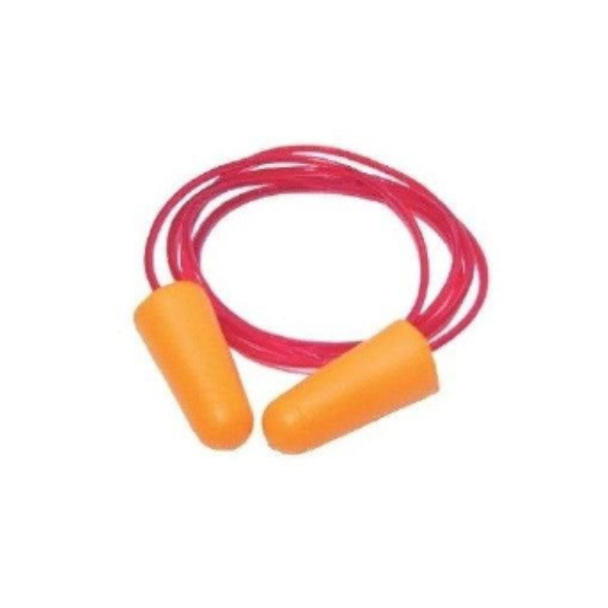 Vaultex VPC bright orange corded ear plug for noise protection