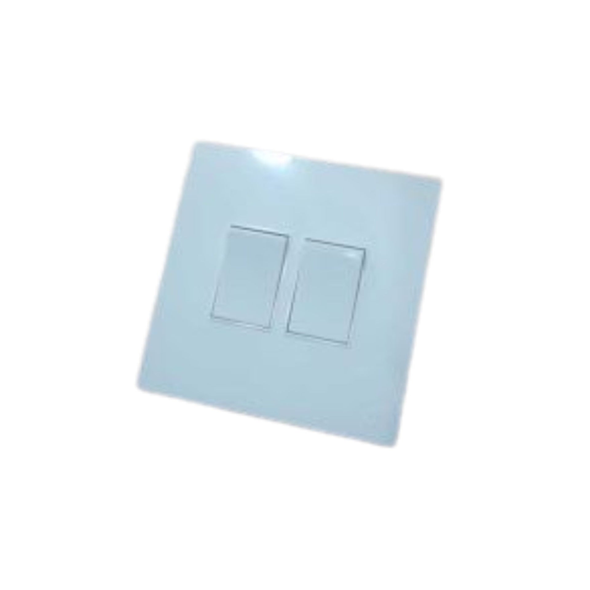 2 Gang 2 Way Switch - White
