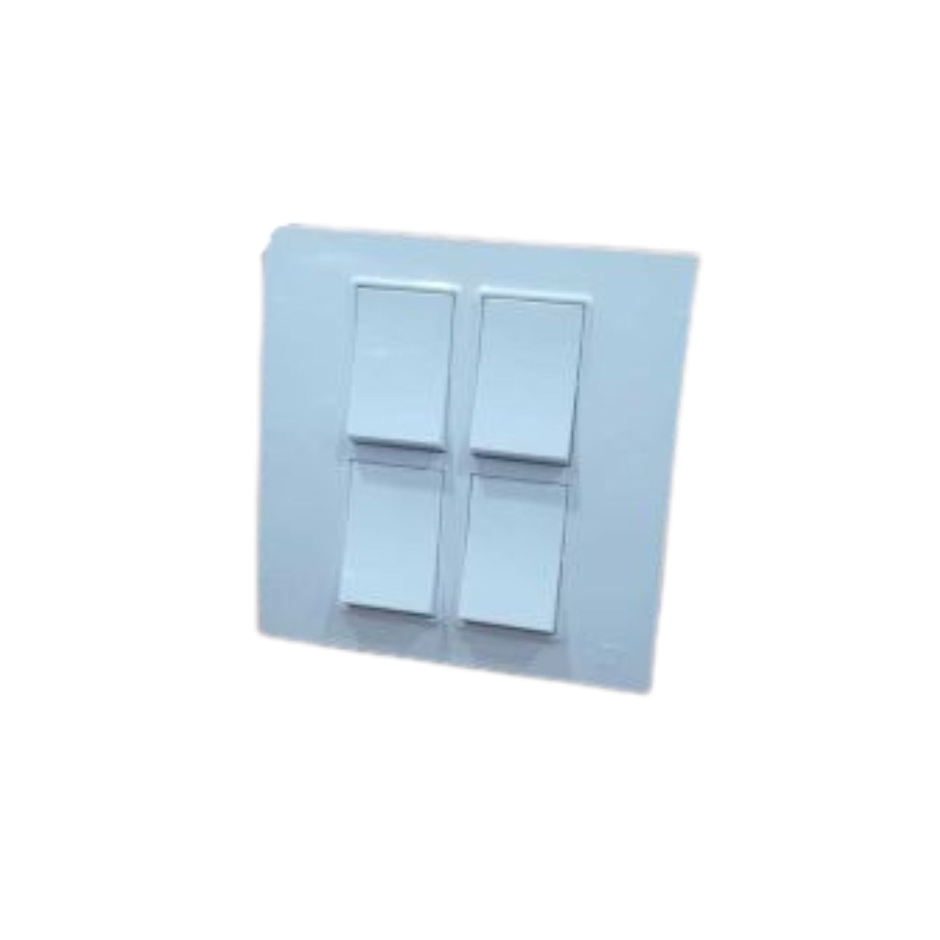 4 Gang  1 Way Switch - White