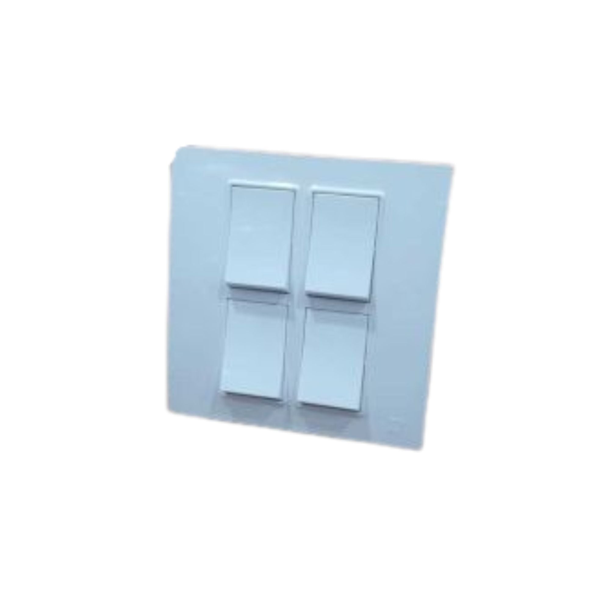 4 Gang  1 Way Switch - White