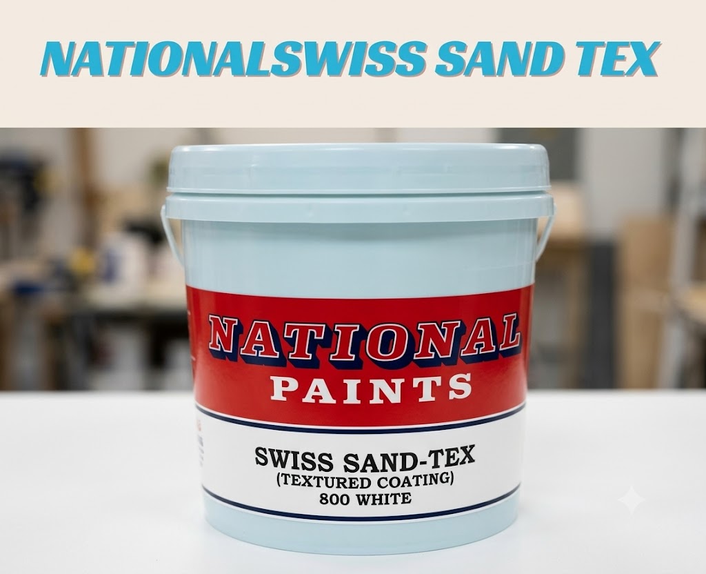 National Nutex White Paint 3.6 LTR