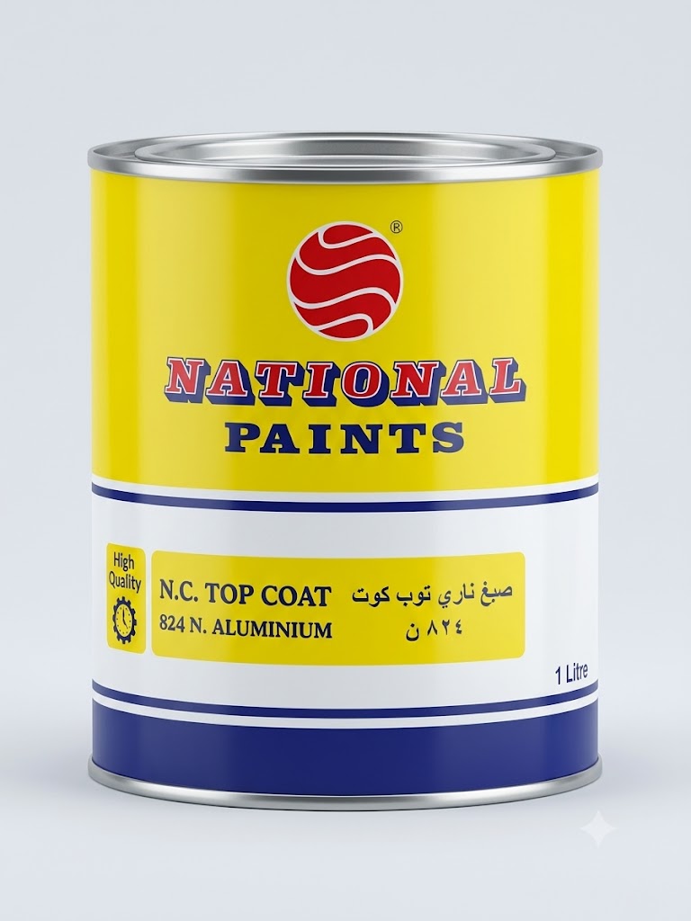 NATIONAL NC TOPCOAT WHITE 3.6LTR