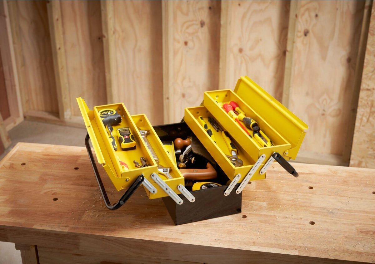 STANLEY® 18 in. Metal Cantilever Tool Box