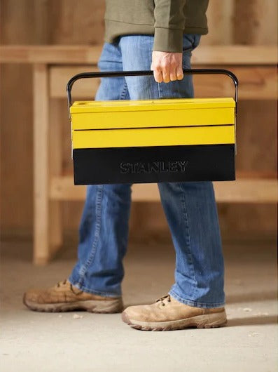 STANLEY® 18 in. Metal Cantilever Tool Box
